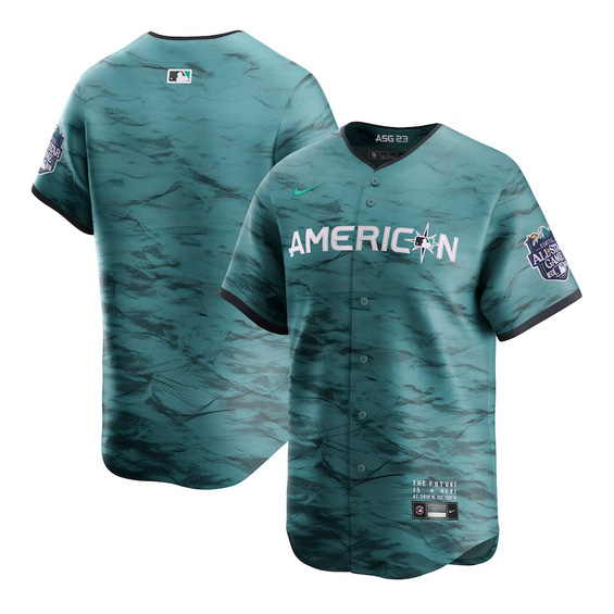 Youth American League Nike Teal 2023 MLB All-Star Game Pick-A-Player Limited Jersey->2023 mlb all-star->MLB Jersey